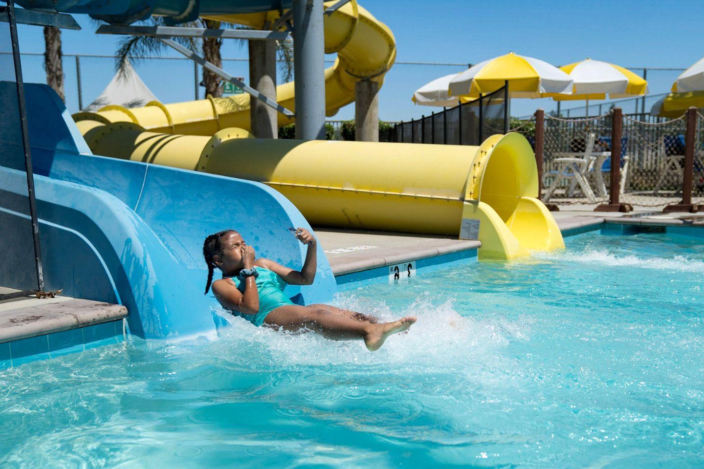 Rec Swim, swim, water, aqua, play, slides, water slides